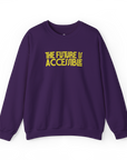 "The Future Is Accessible" Crewneck Sweatshirt - Adult