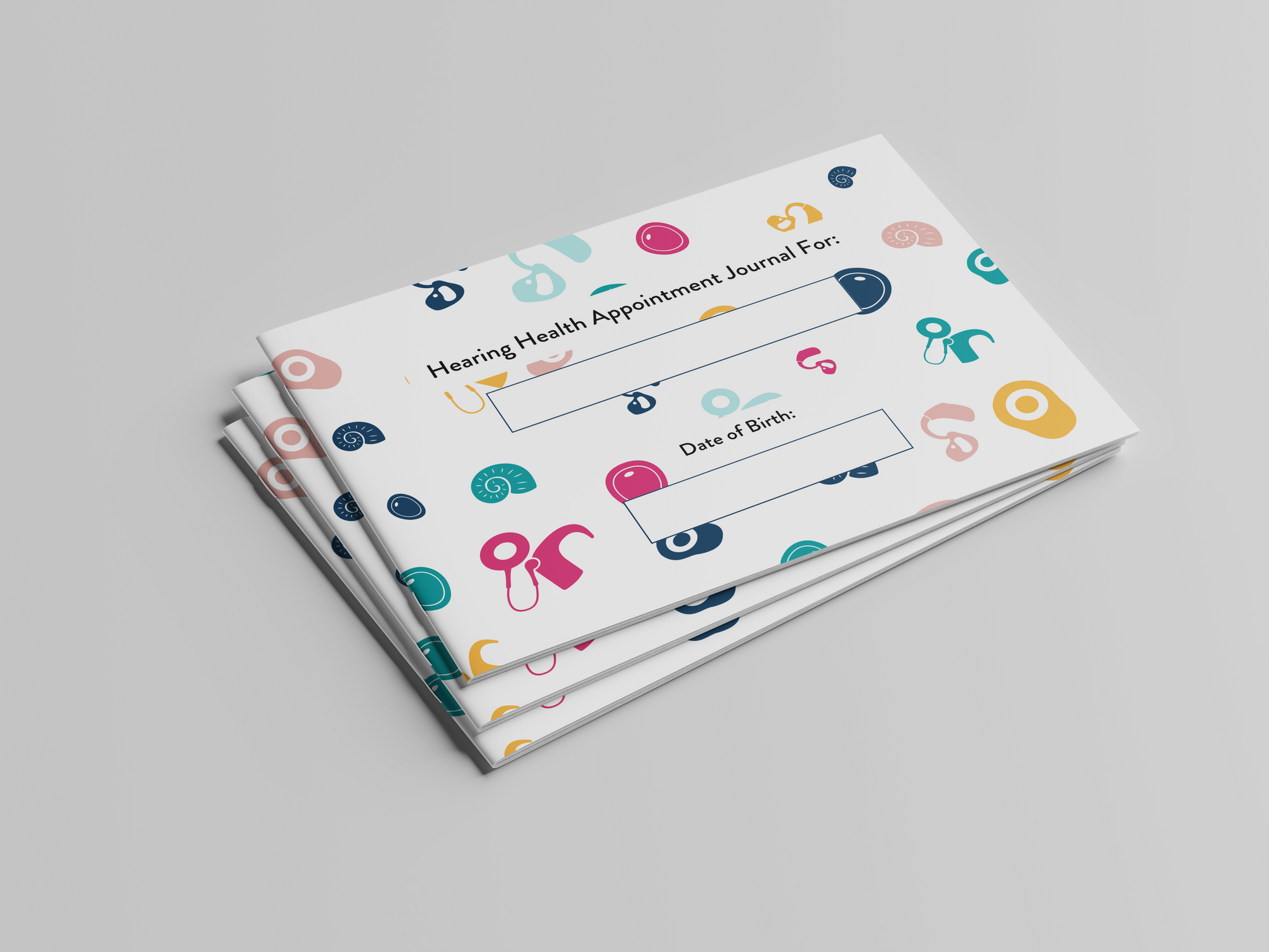 Mama Hu Hears™ Hearing Health Journal Sponsored by Oticon 25/Bundle