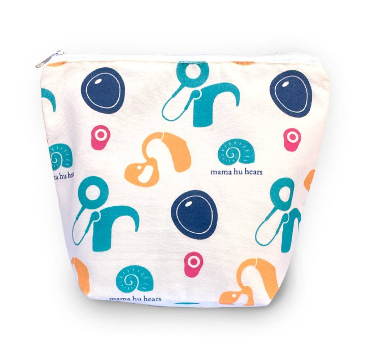 Graphic Hearing Accessory Pouch