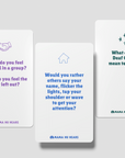 SAVE NOW & PRE-ORDER More Than Words Conversation Cards