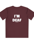 Youth Active Tee - I'm Deaf