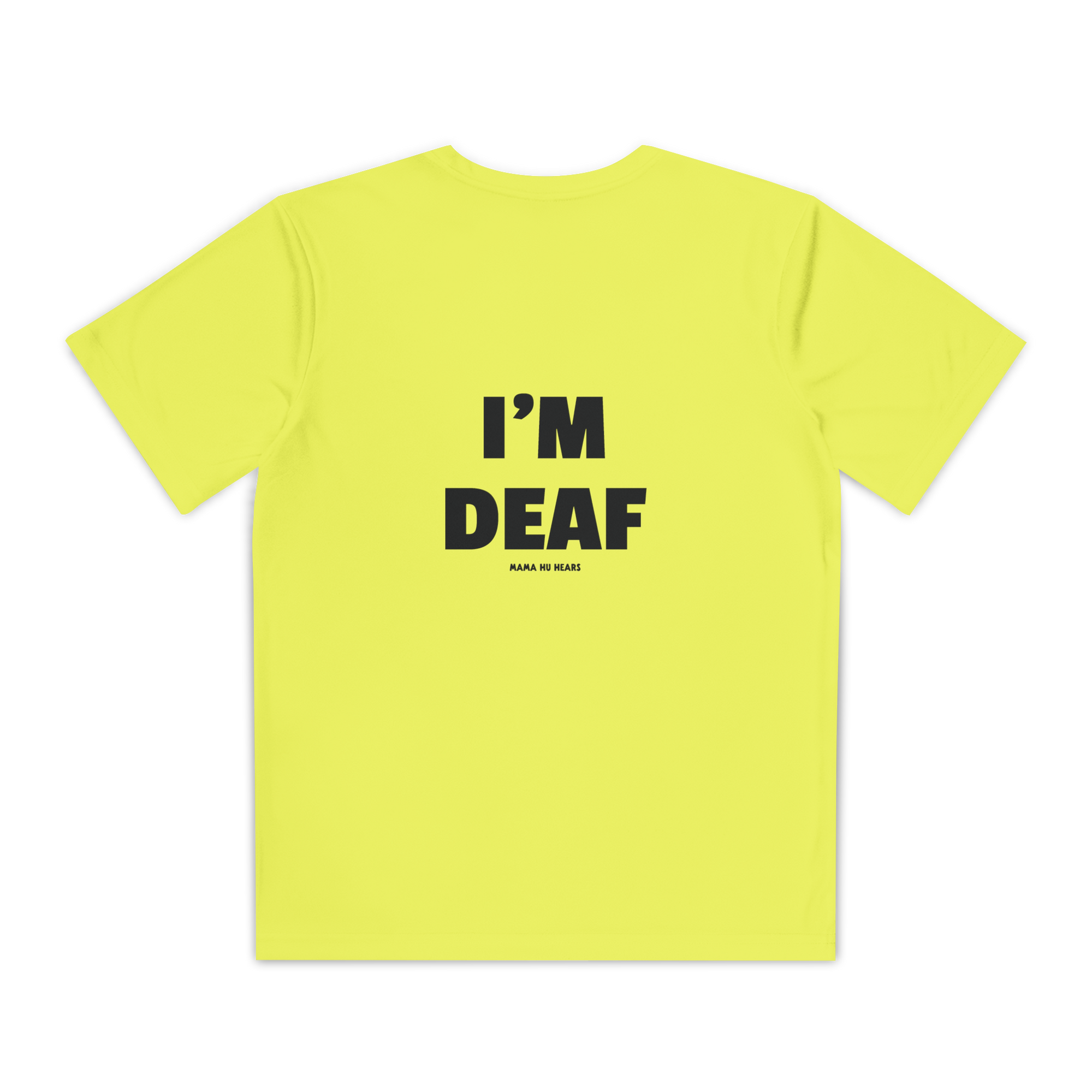 Youth Active Tee - I'm Deaf