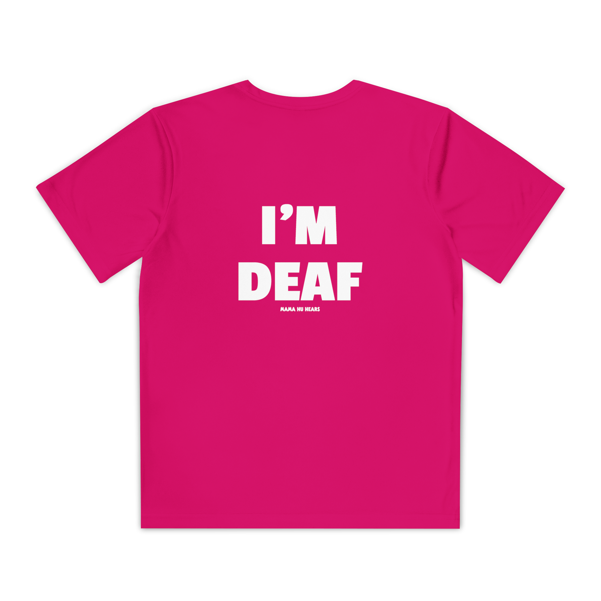 Youth Active Tee - I'm Deaf