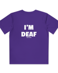 Youth Active Tee - I'm Deaf