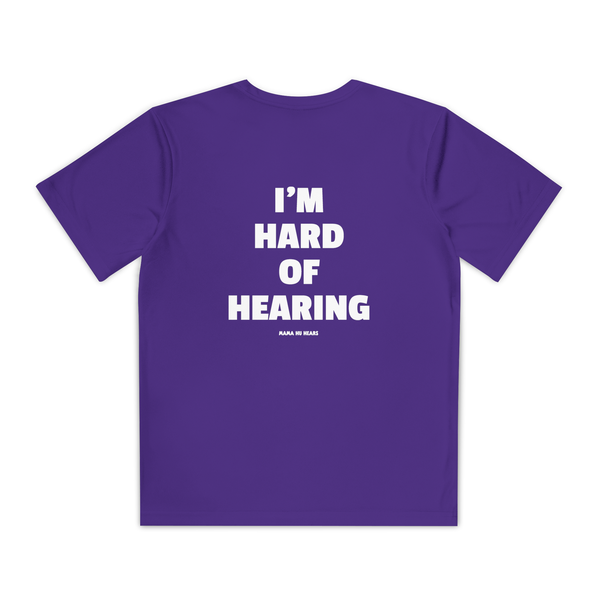 Youth Active Tee - I'm Hard of Hearing