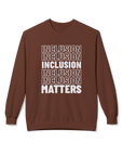 Inclusive Matters Crewneck Adult Sweatshirt