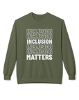 Inclusive Matters Crewneck Adult Sweatshirt