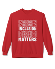 Inclusive Matters Crewneck Adult Sweatshirt