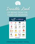 The Invisible Load of Being Deaf/Hard of Hearing