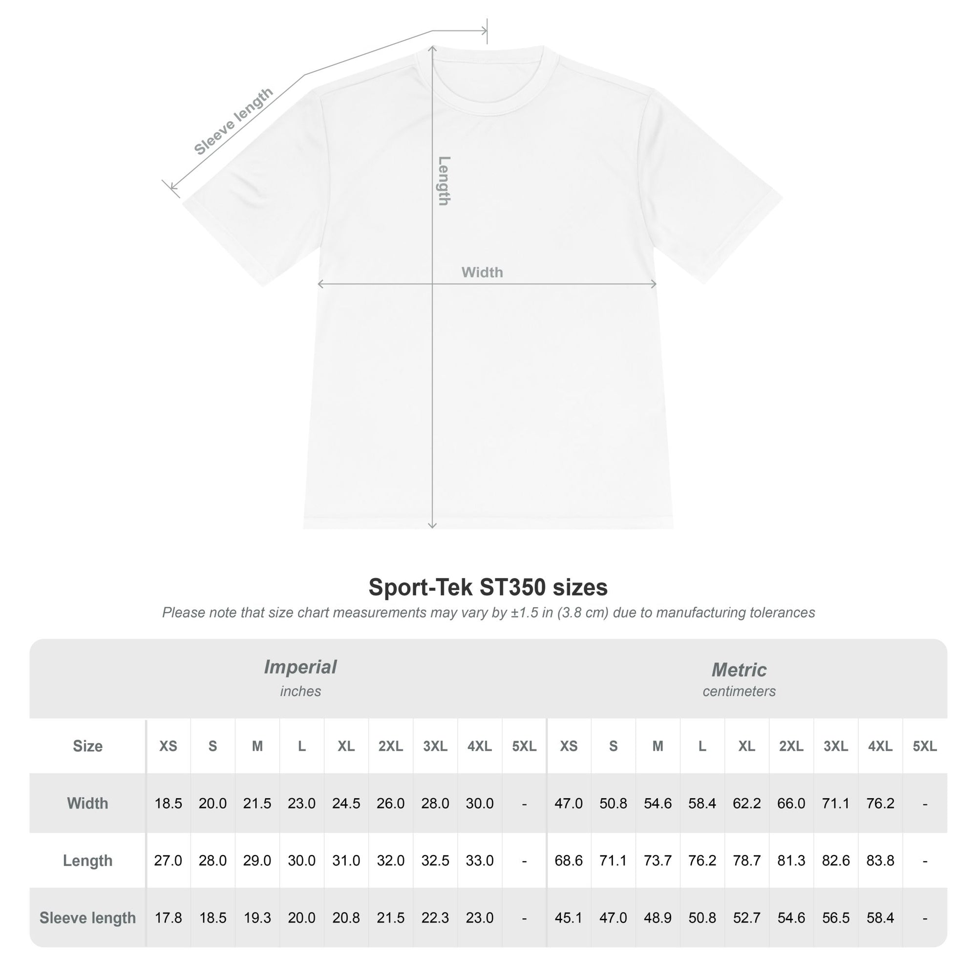 Youth Active Tee - I'm Deaf