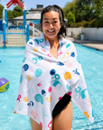 Mama Hu Hears™ Beach Towel